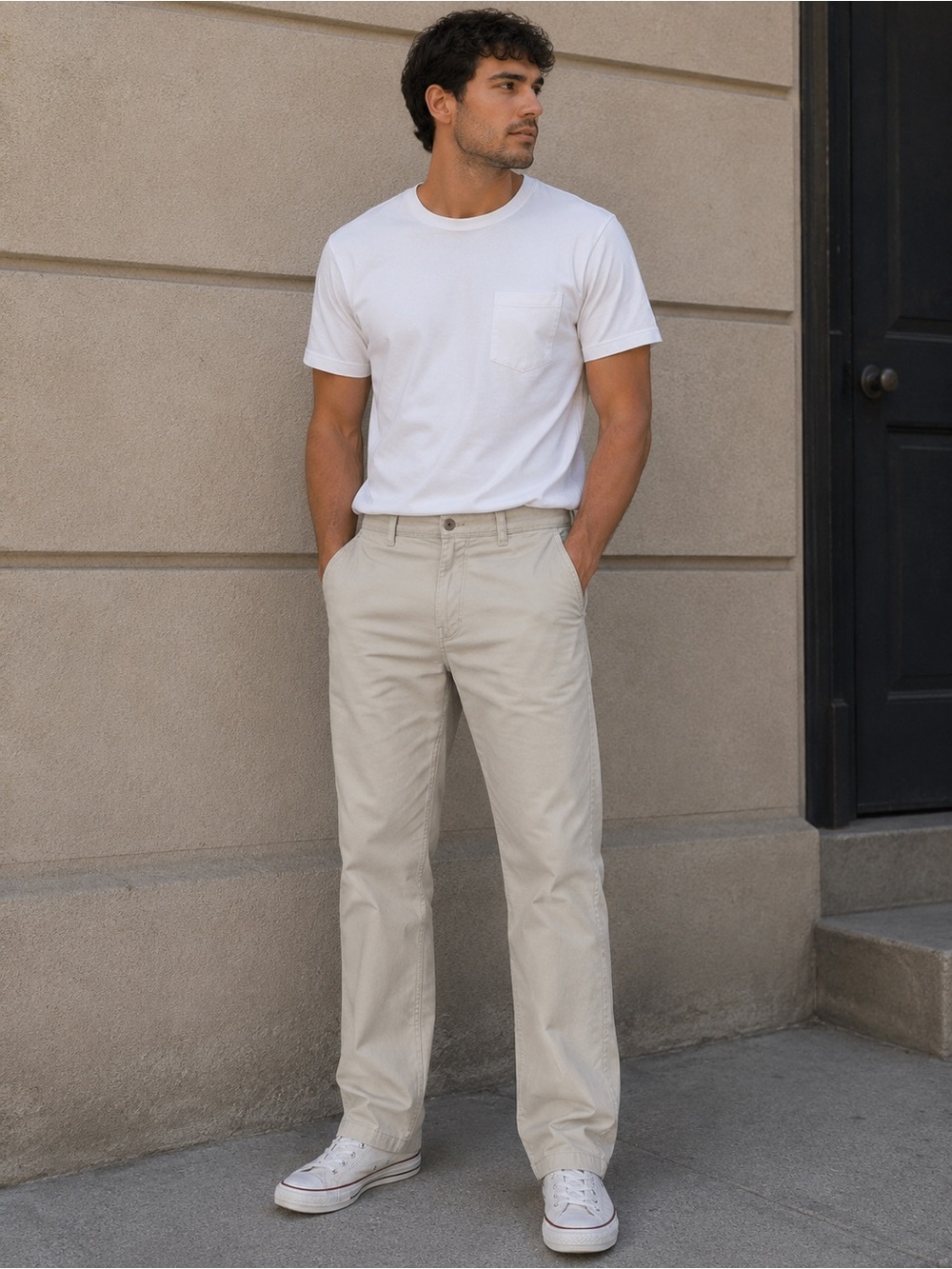 IZOD Saltwater Straight Fit Stretch Chino Pants 40x30
